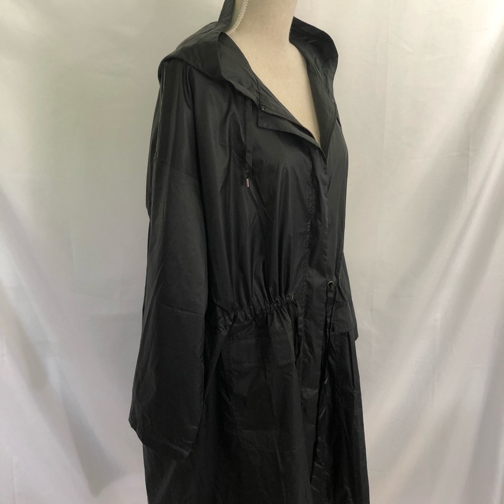Eileen Fisher Hooded Recycled Nylon Jacket 1X Plus - Picture 6 of 12